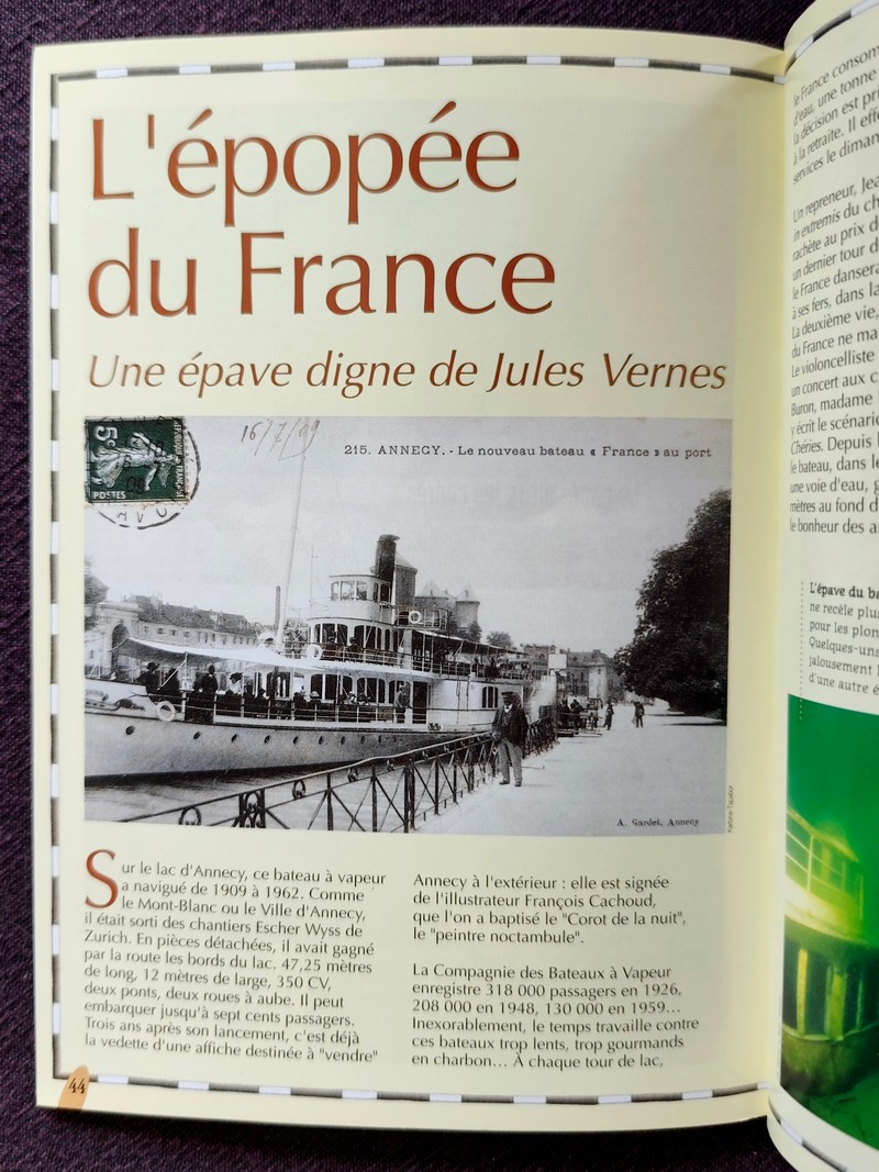 Annecy, une ville, un lac, traces d'histoire