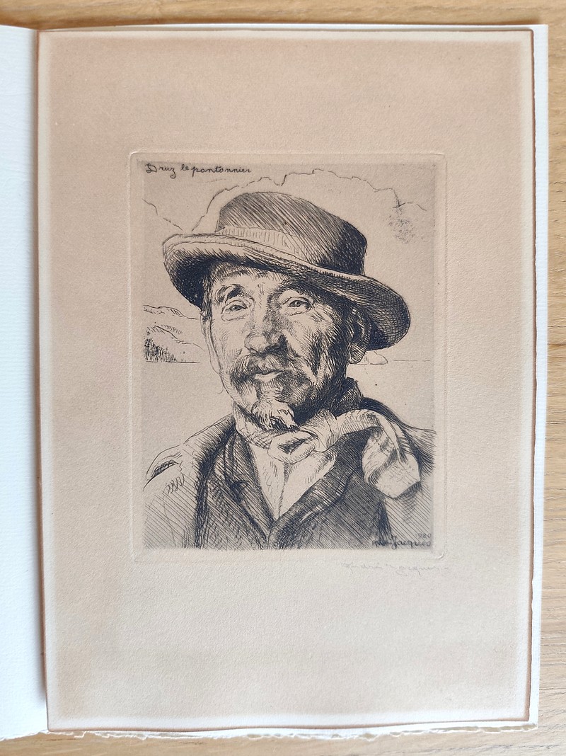 Paysans Savoyards. Eaux-fortes