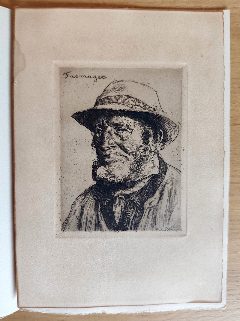 Paysans Savoyards. Eaux-fortes