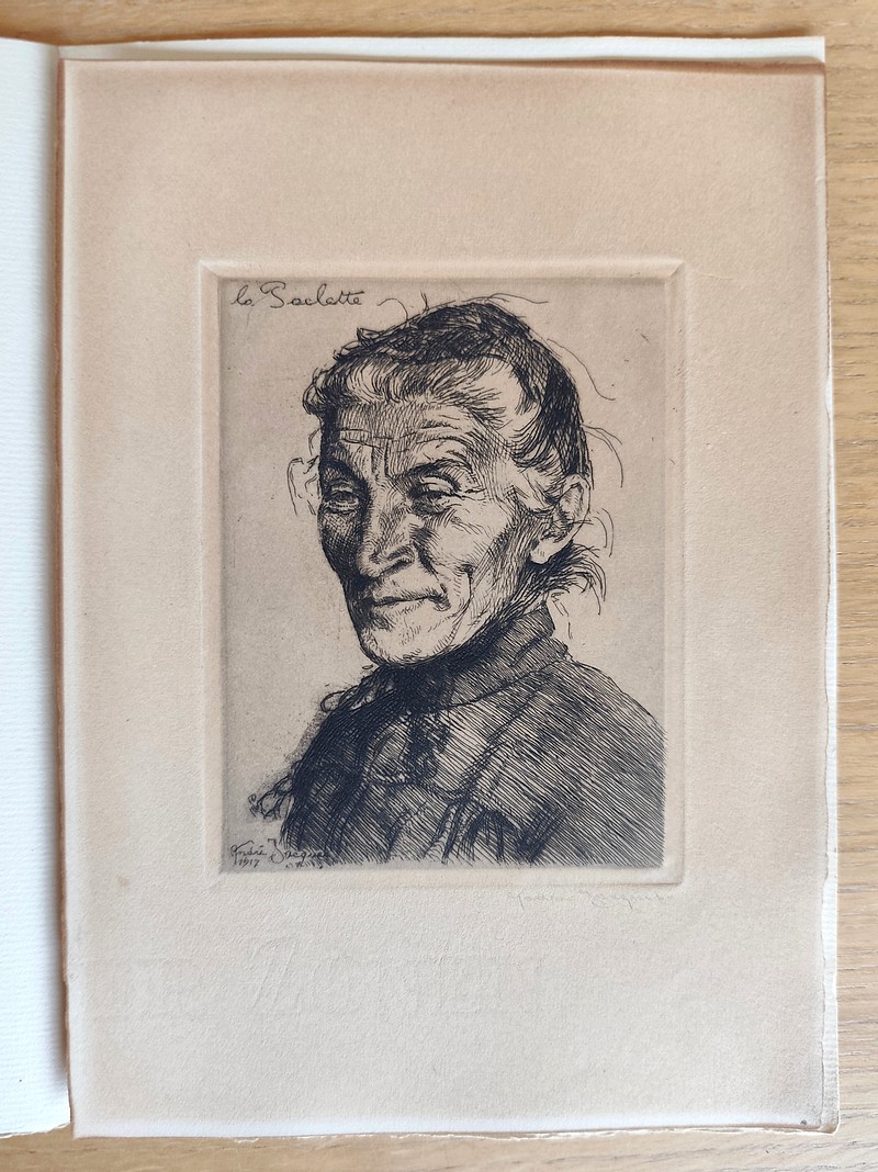 Paysans Savoyards. Eaux-fortes