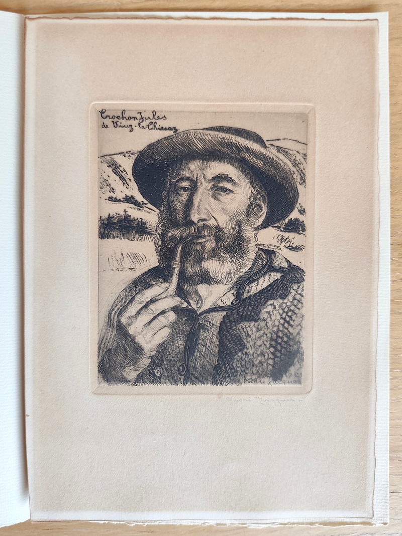 Paysans Savoyards. Eaux-fortes