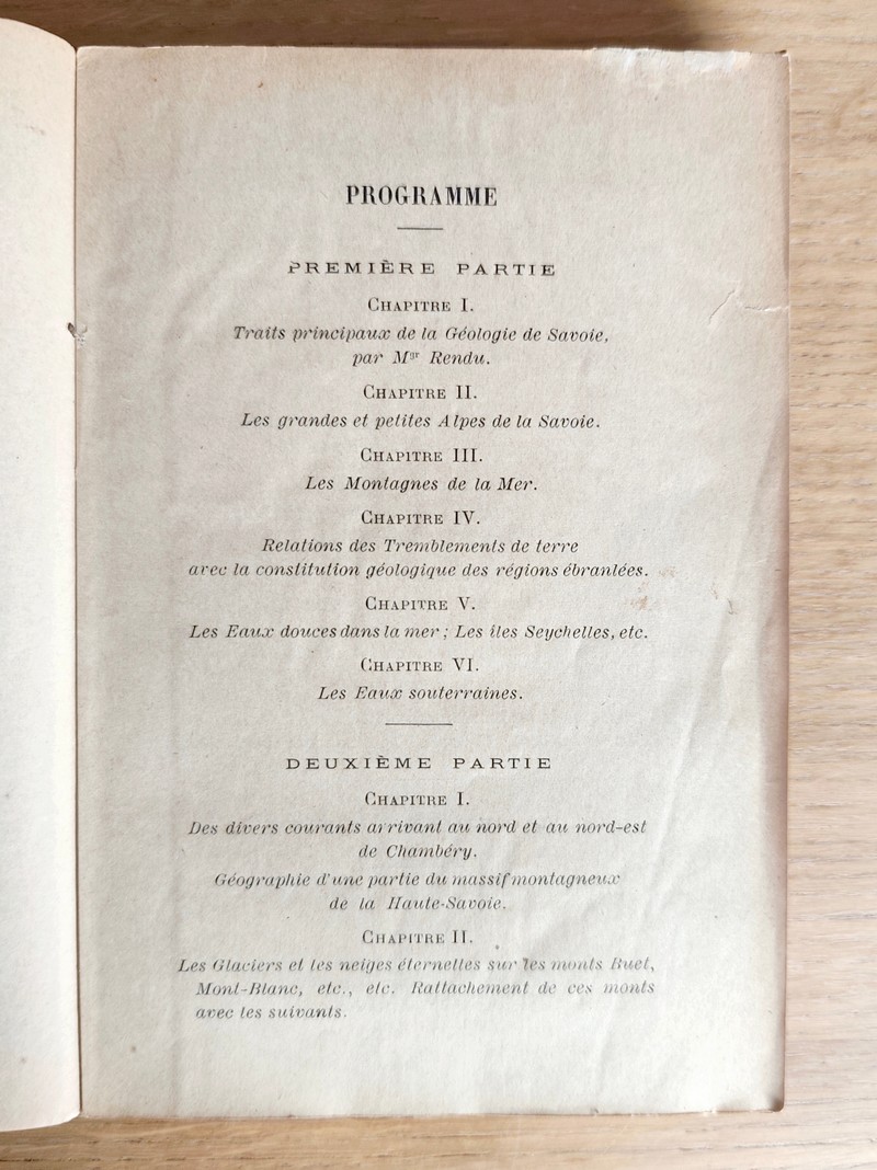Origine des eaux du bassin de Chambéry - Comment elles arrivent des glaciers et s'écoulent dans la plaine