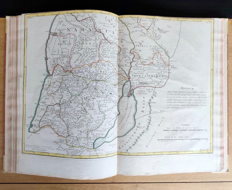 Recueil de cartes sur la Géographie ancienne. Suivi de Tableaux historiques et chronologiques des principales Révolutions arrivées dans quelques pays de l'Asie, de l'Afrique & de l'Europe, depuis les premiers Empires connus jusqu’au moyen âge