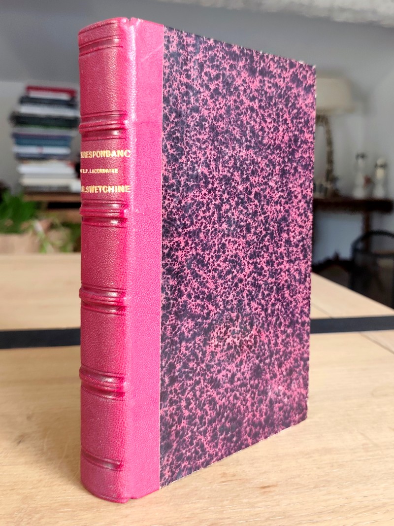 Correspondance du R. P. Lacordaire et de Madame Swetchine