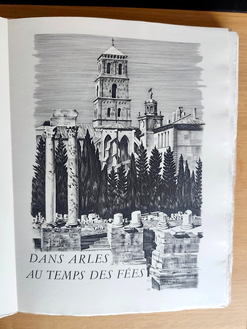 Vers l'étang de Berre (avec une esquisse ayant servi à l'illustration, une suite des gravure en 2ème état, une suite des doubles planches)