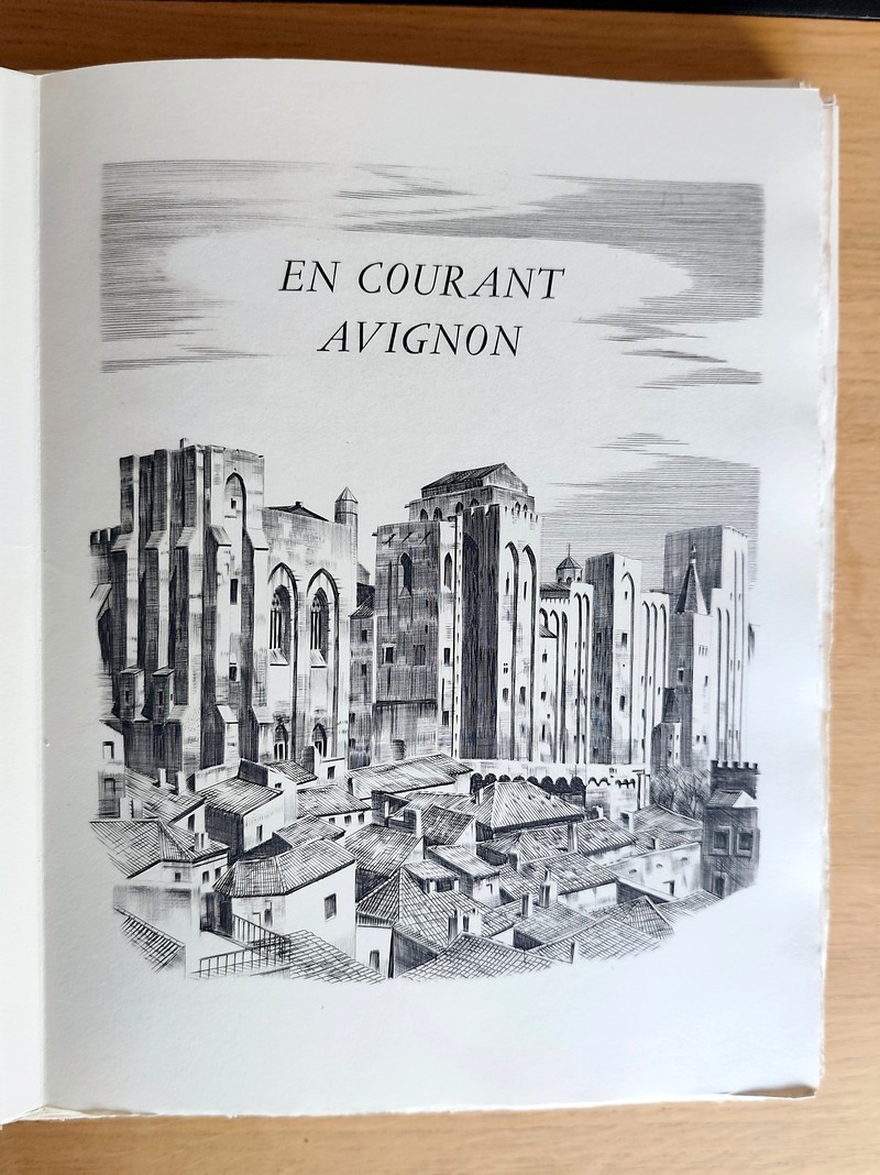 Vers l'étang de Berre (avec une esquisse ayant servi à l'illustration, une suite des gravure en 2ème état, une suite des doubles planches)