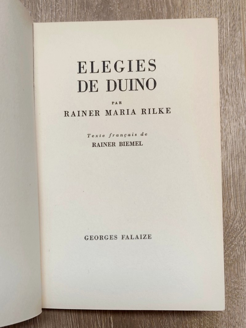 Élégies de Duino