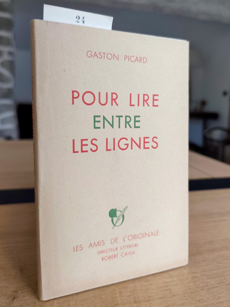 Pour lire entre les lignes