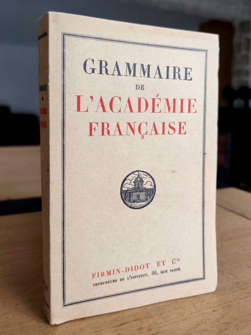 Grammaire de l'Académie française