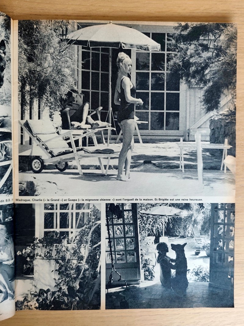 En vacances chez B.B. (Brigitte Bardot). Jours de France 565 du 11 septembre 1965