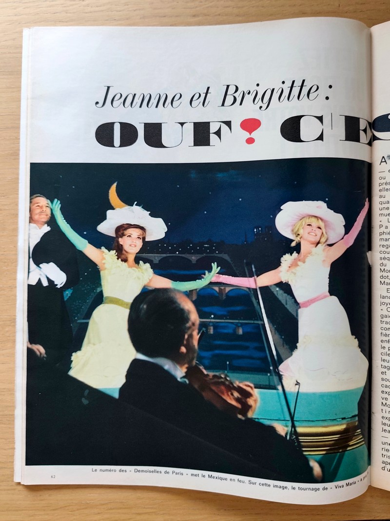 Brigitte revient (Brigitte Bardot). Jours de France 551 du 5 juin 1965