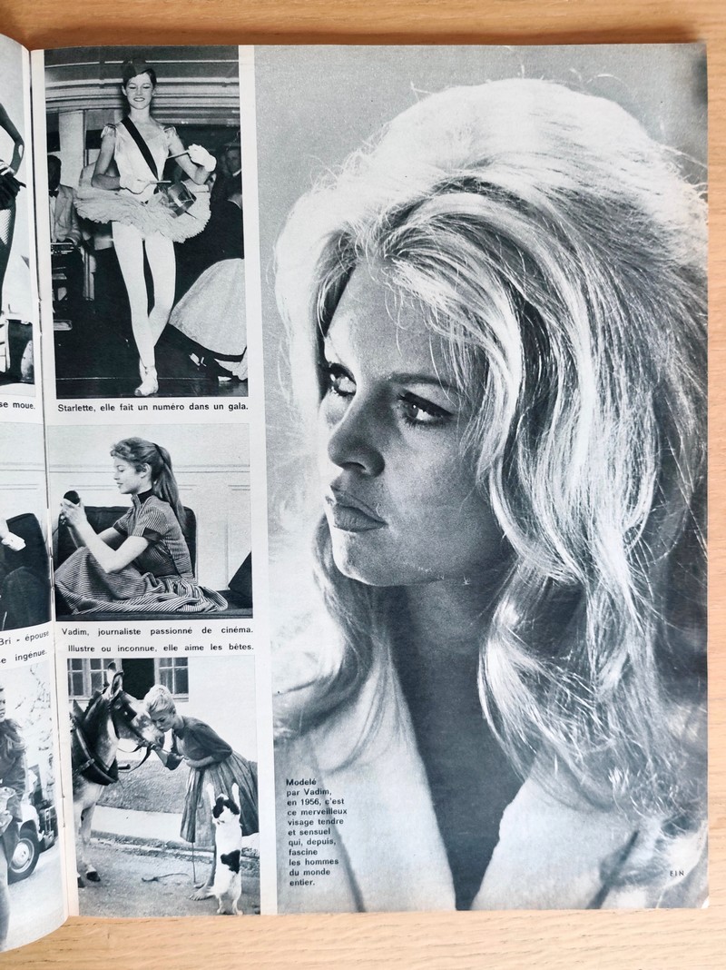 Brigitte, elle commence une nouvelle vie (Brigitte Bardot). Jours de France 460 du 7 septembre 1963