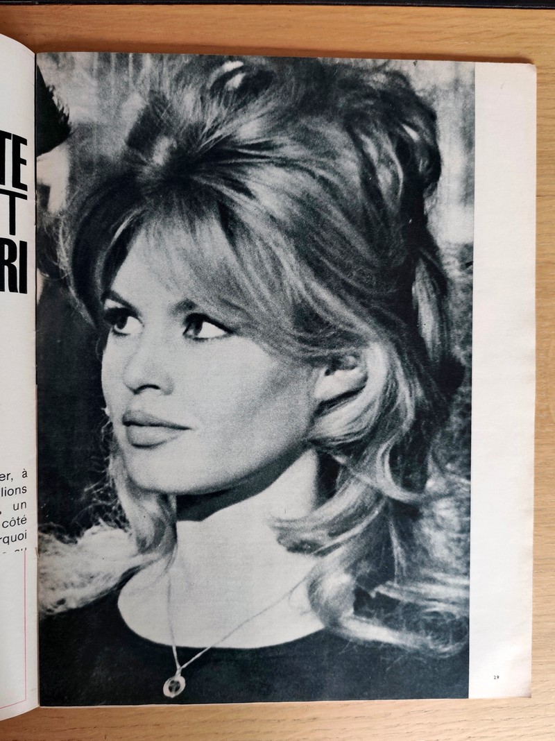 1963, B.B. veut un mari (Brigitte Bardot). Jours de France 425 du 5 janvier 1963