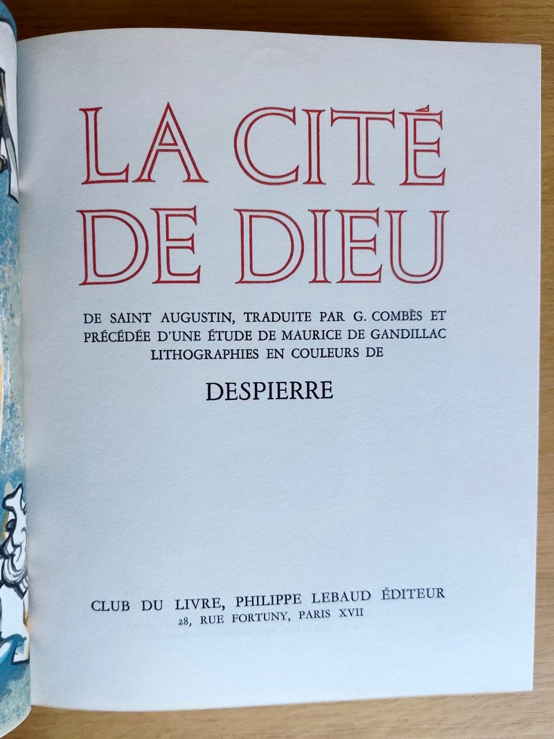 La Cité de Dieu (2 volumes)