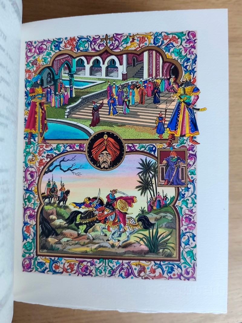 Le théâtre de Beaumarchais (3 volumes avec suite en violet de Bourgogne). Le Barbier de Séville ou la précaution inutile - Le négociant de Lyon - Le Mariage de Figaro ou La folle journée - Eugénie - La Mère coupable ou L'autre Tartufe - Tarare ou Le libre arbitre