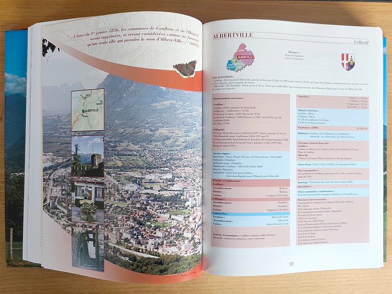 1000 ans d'histoire de la Savoie. Les 4 vallées d'Albertville. Basse Tarentaise - Beaufortain - Haute Combe de Savoie - Val d'Arly