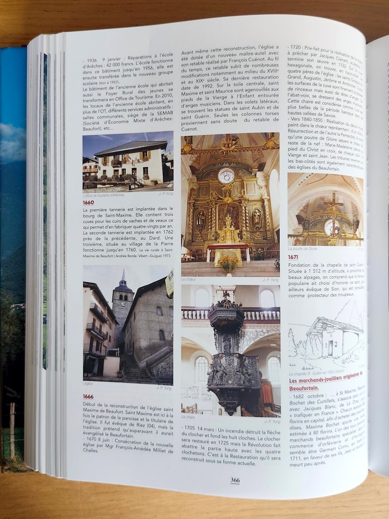 1000 ans d'histoire de la Savoie. Les 4 vallées d'Albertville. Basse Tarentaise - Beaufortain - Haute Combe de Savoie - Val d'Arly