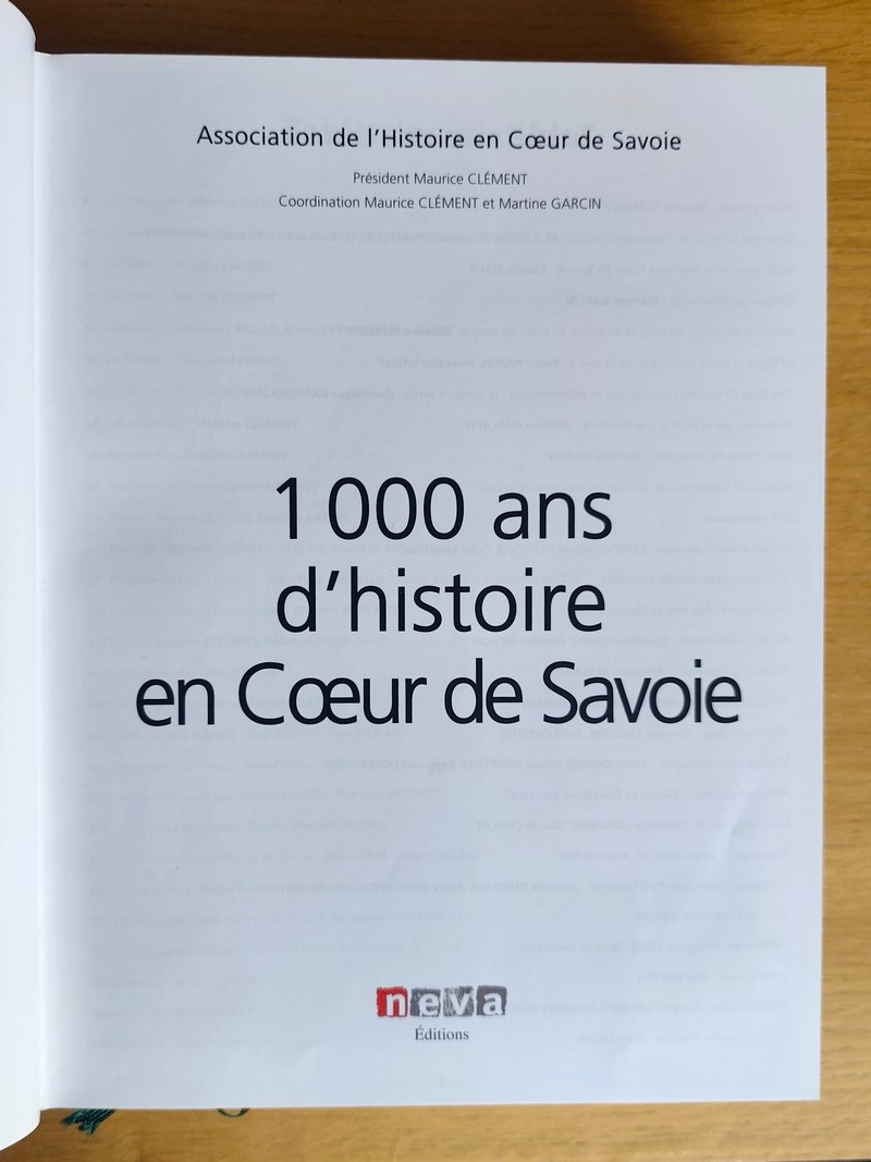 1000 ans d'histoire en cœur de Savoie