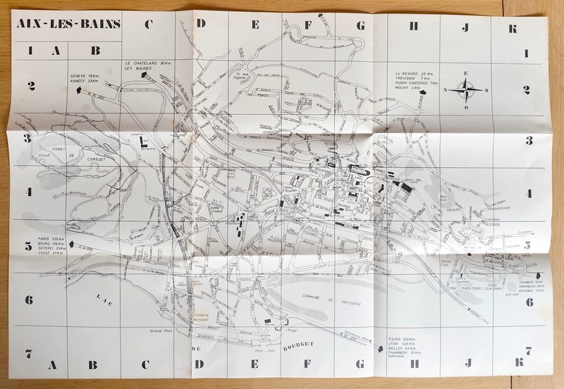 Promenons-nous dans les rues d'Aix (Savoie)