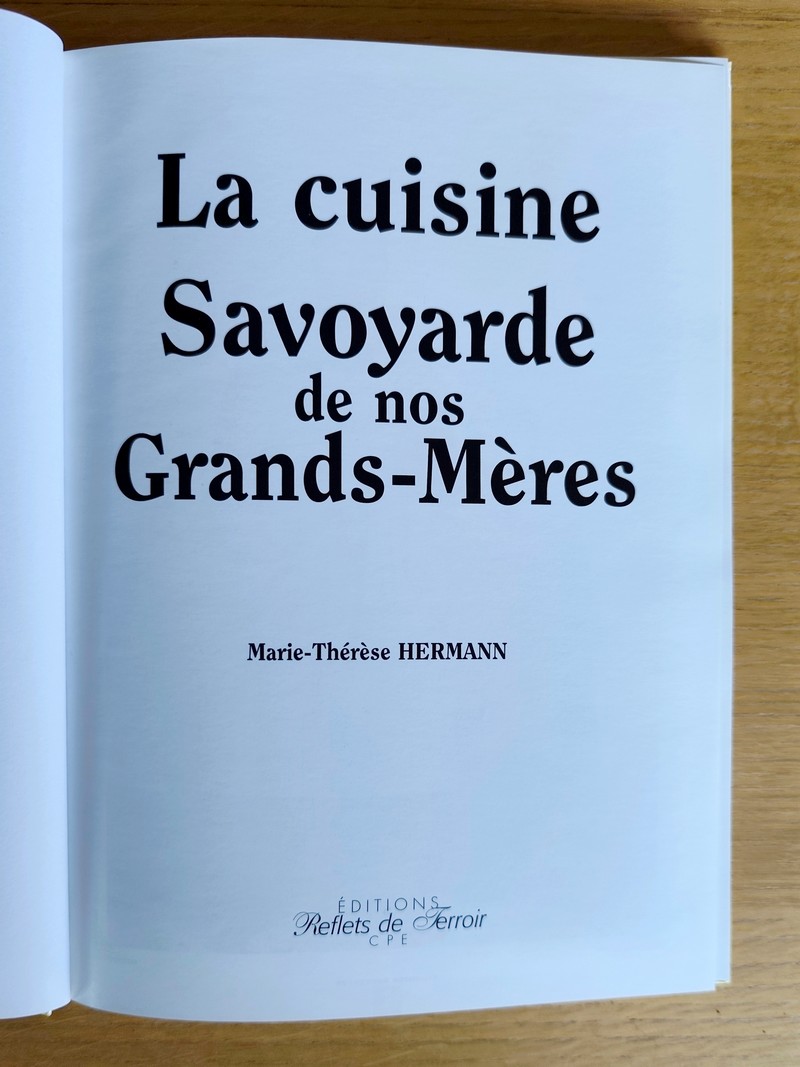 Recettes savoyardes de nos Grands-Mères