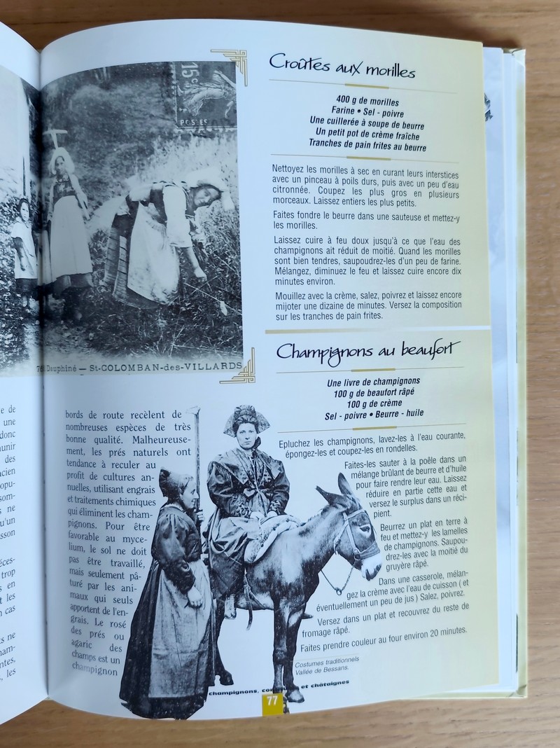 Recettes savoyardes de nos Grands-Mères