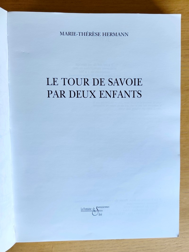 Le tour de Savoie par deux enfants