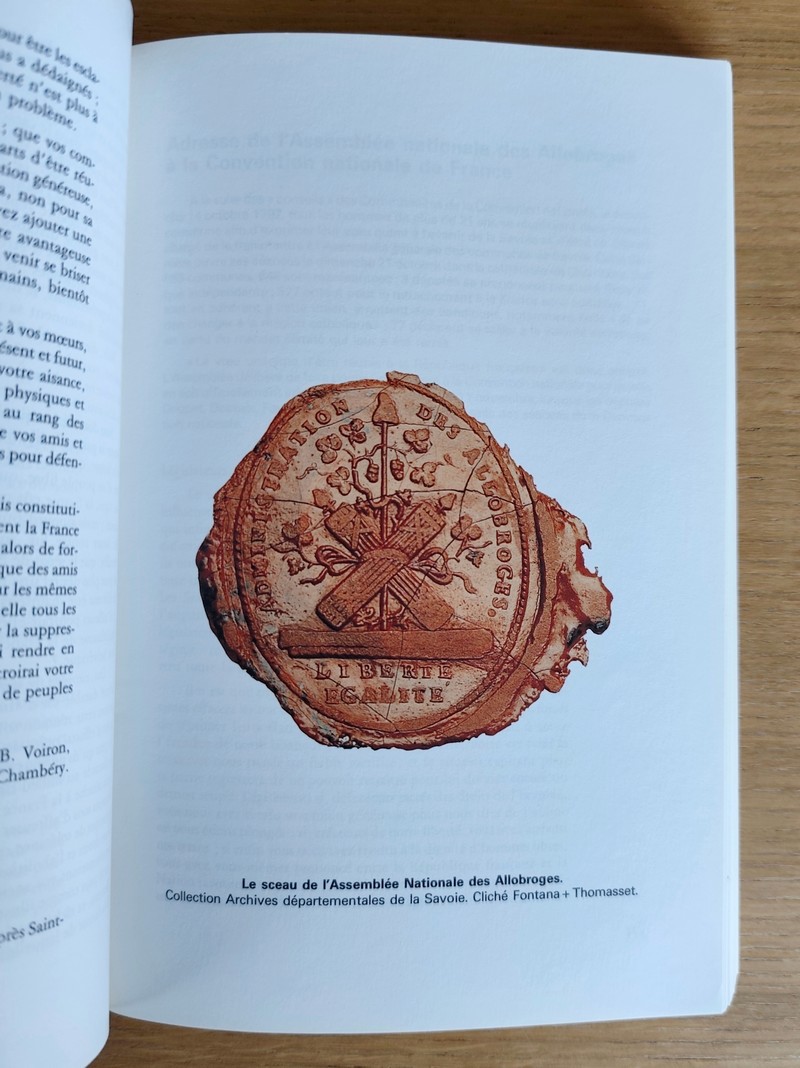 La Savoie, la France et la Révolution. Repère et échos 1789-1799