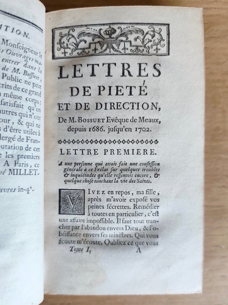 Lettres et opuscules (2 volumes)