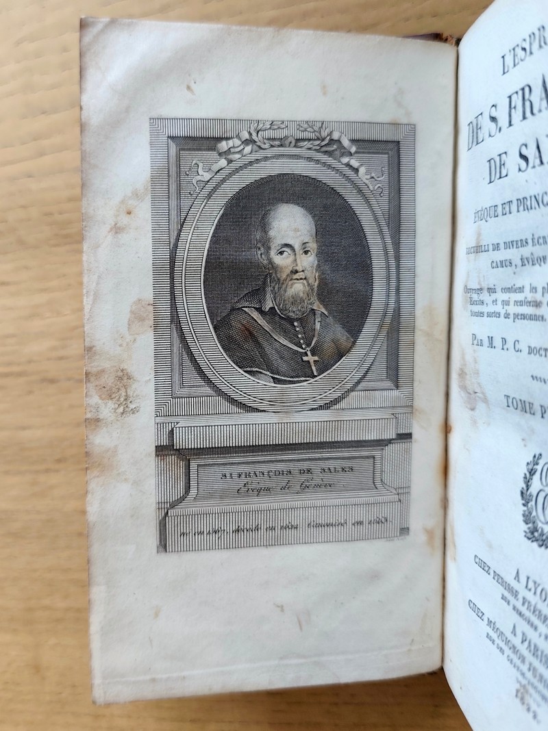 L'esprit de Saint François de Sales. Évêque et Prince de Genève