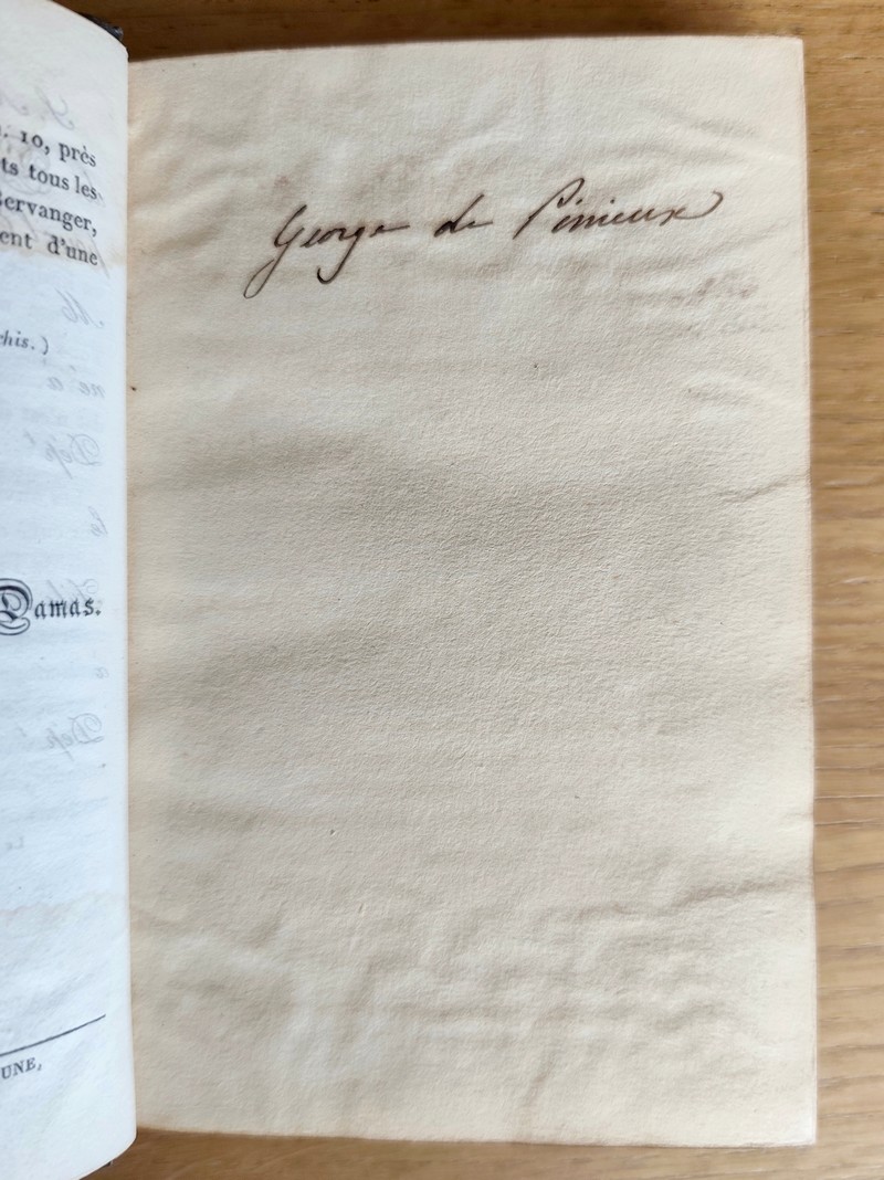 Carnet de compte et de bienfaisance pour l'établissement Royal de Saint-Joseph de Versailles 1829 - 1830