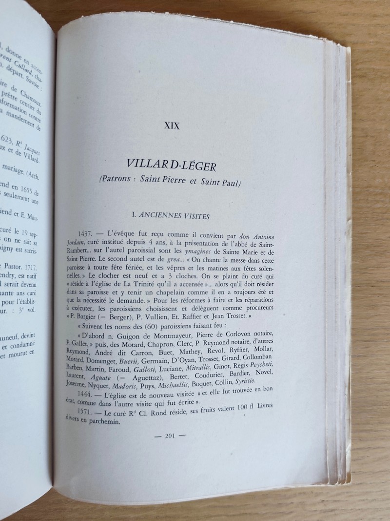Paroisses du Décanat de La Rochette (Decanatus Vallis-Spinose) avec une introduction sur le Val-Epenouse ou Val-Penouse