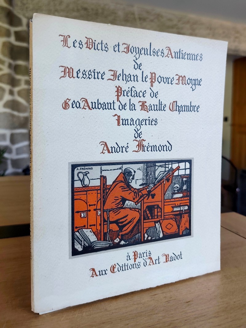Les dicts et joyeuses antiennes de Messire Jehan le povre Moyne