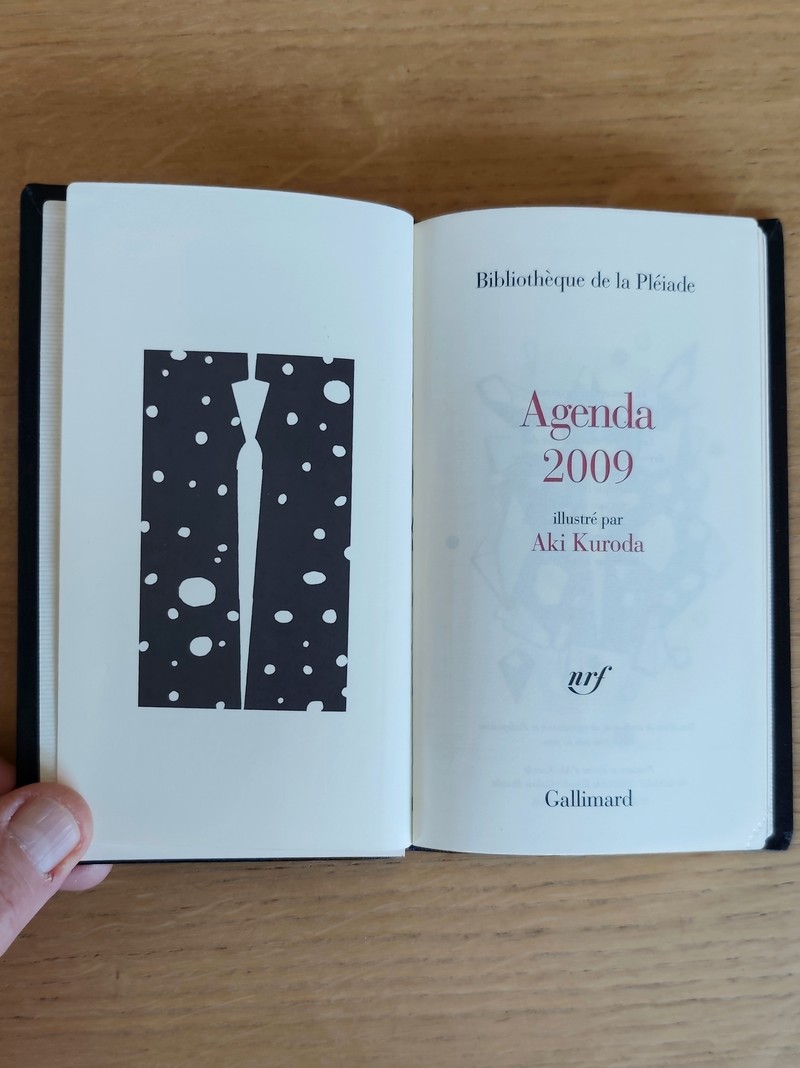 Agenda 2009. Bibliothèque de la Pléiade