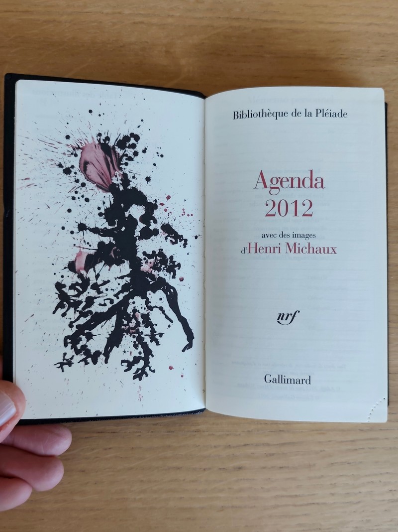 Agenda 2012. Bibliothèque de la Pléiade