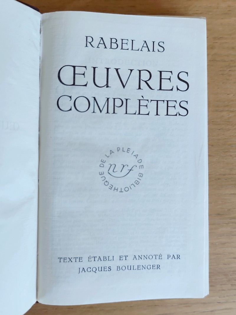 Œuvres complètes
