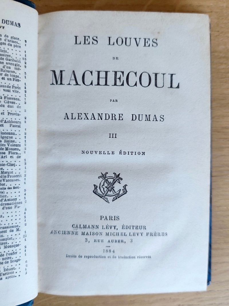 Les louves de Machecoul (complet en 3 volumes)
