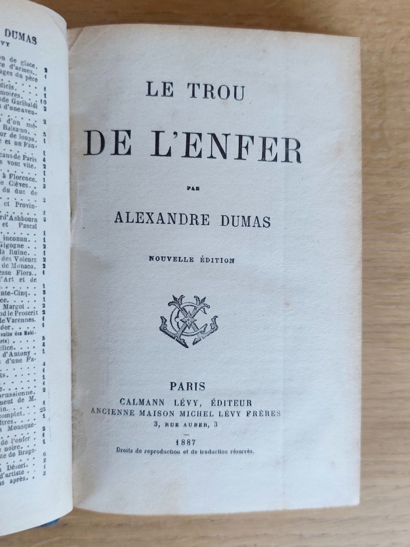Le trou de l'enfer