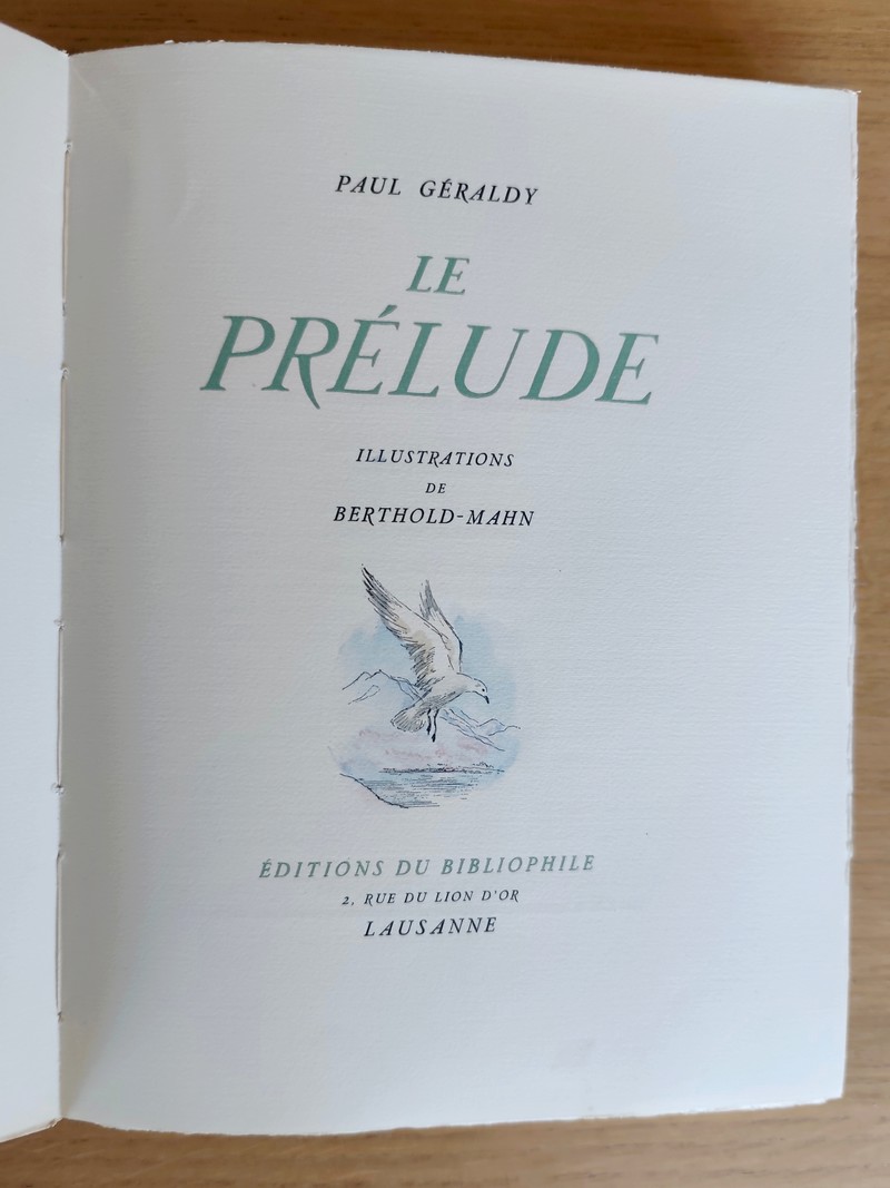 Le Prélude - Toi et Moi - Aimes (3 ouvrages sous emboitages)
