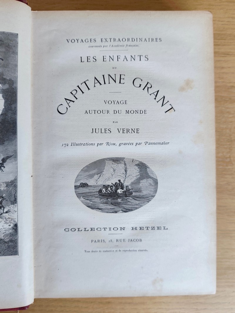Les enfants du Capitaine Grant. Voyage autour du Monde