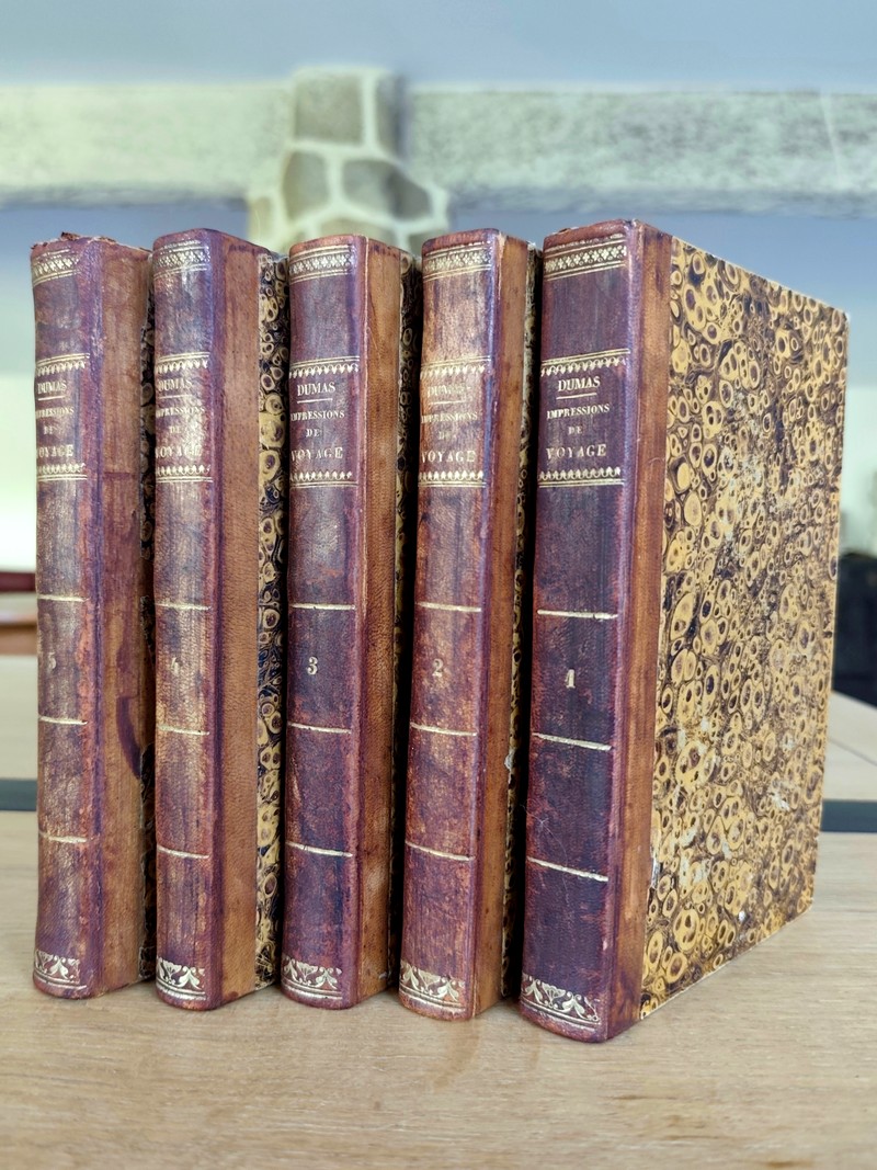 Impressions de voyage (complet des 5 volumes 1835-1837)
