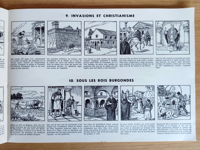 L'Histoire de Genève en bandes dessinées et commentées