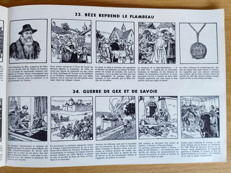 L'Histoire de Genève en bandes dessinées et commentées