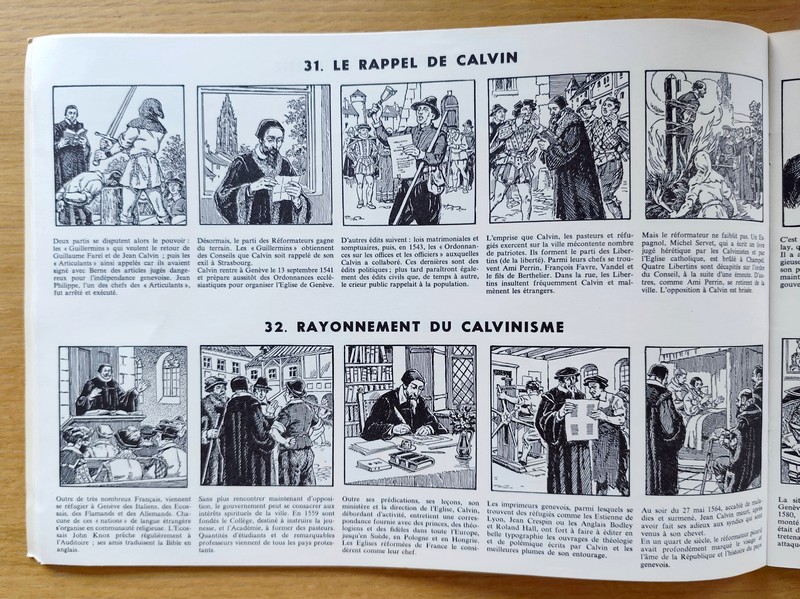 L'Histoire de Genève en bandes dessinées et commentées