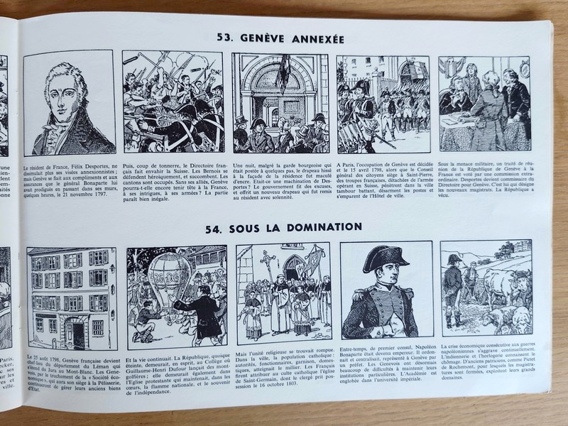 L'Histoire de Genève en bandes dessinées et commentées