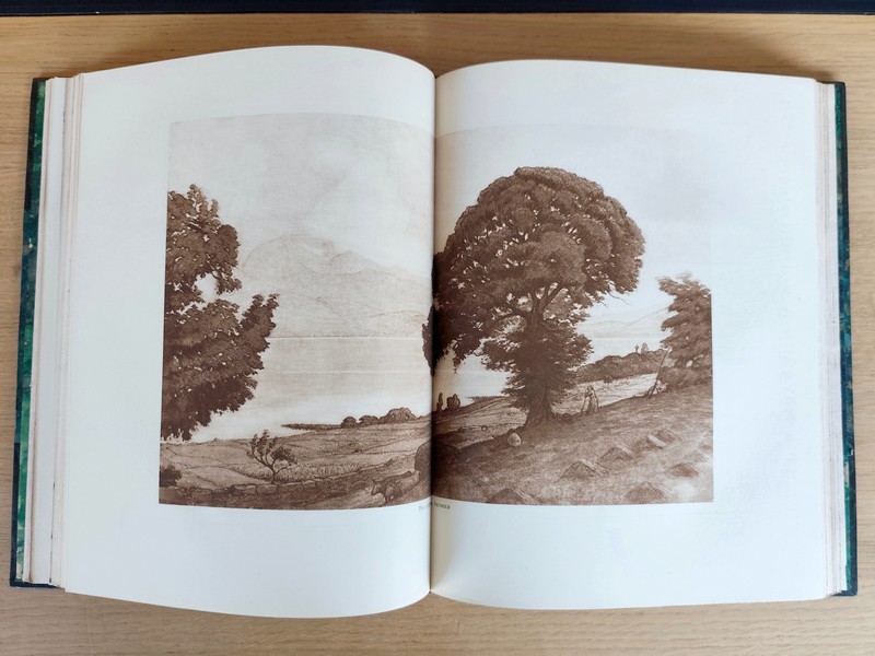 Au lac d'Annecy. Aquarelles, dessin au brou de noix et texte de André-Charles Coppier