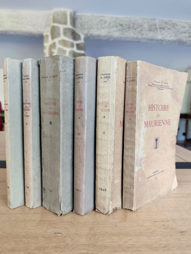 Histoire de Maurienne (6 volumes)
