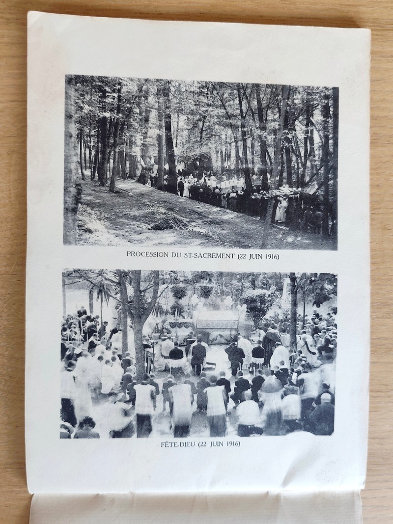 Institution de La Villette près de Chambéry (Savoie). Année 1914-1915 et 1915-1916