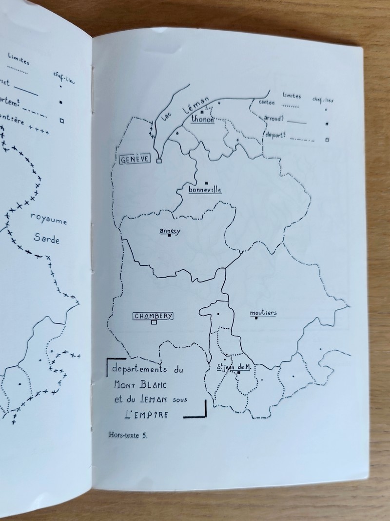 Mémoires et Documents de la Société Savoisienne d'Histoire et d'Archéologie. Tome LXXXII - 1969 - La Savoie de 1792 à 1815