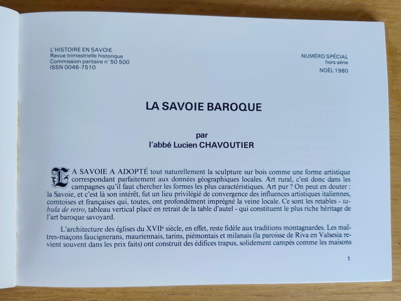 La Savoie Baroque