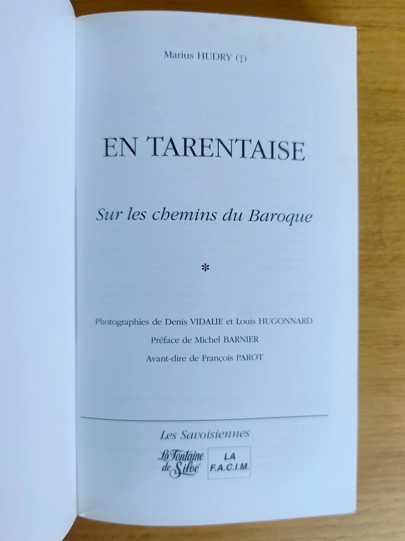 En Tarentaise. Sur les chemins du Baroque (Tome 2)